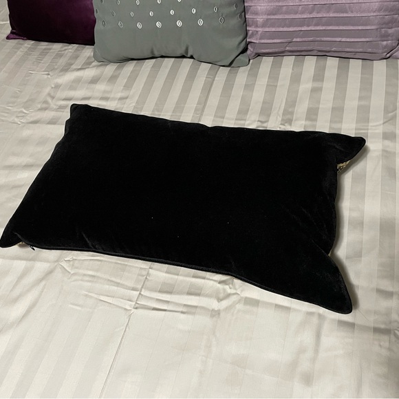 Cynthia Rowley Snakeskin Gold Foil Pillow - Picture 2 of 7